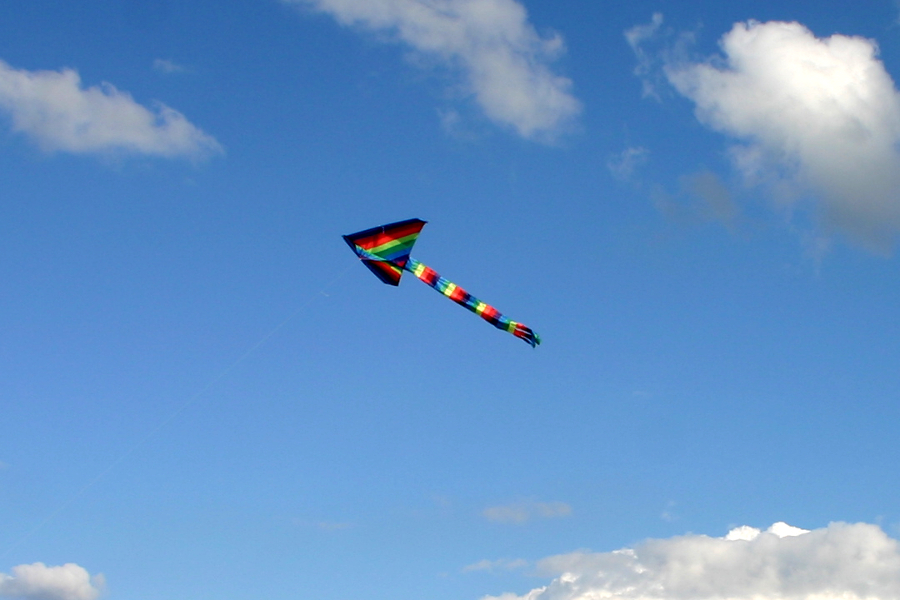 Drachen fliegen auf Umanz